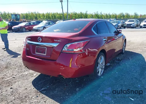 2014 Nissan Altima 3.5 Sl из США, поврежденный, VIN 1N4BL3AP2EC902965